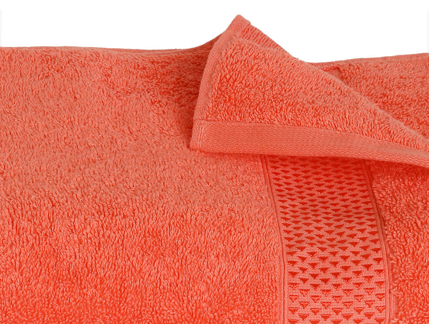 Grape Fruit - Red 100% Cotton Bath Towel - Atrium Plus By Spaces