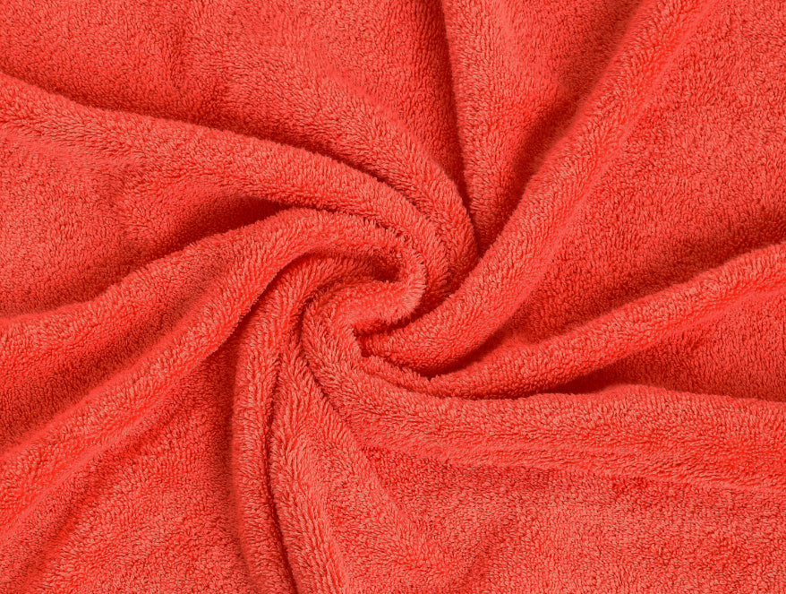 Grape Fruit - Red 100% Cotton Bath Towel - Atrium Plus By Spaces