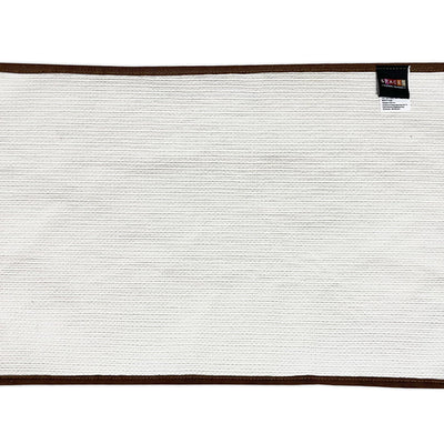 Luxury Cushlon Drylon Foot Mats Small - Dark Brown