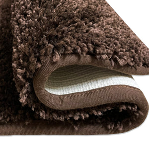Luxury Cushlon Drylon Foot Mats Small - Dark Brown