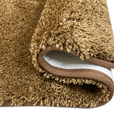 Luxury Cushlon Drylon Foot Mats Large - Light Brown