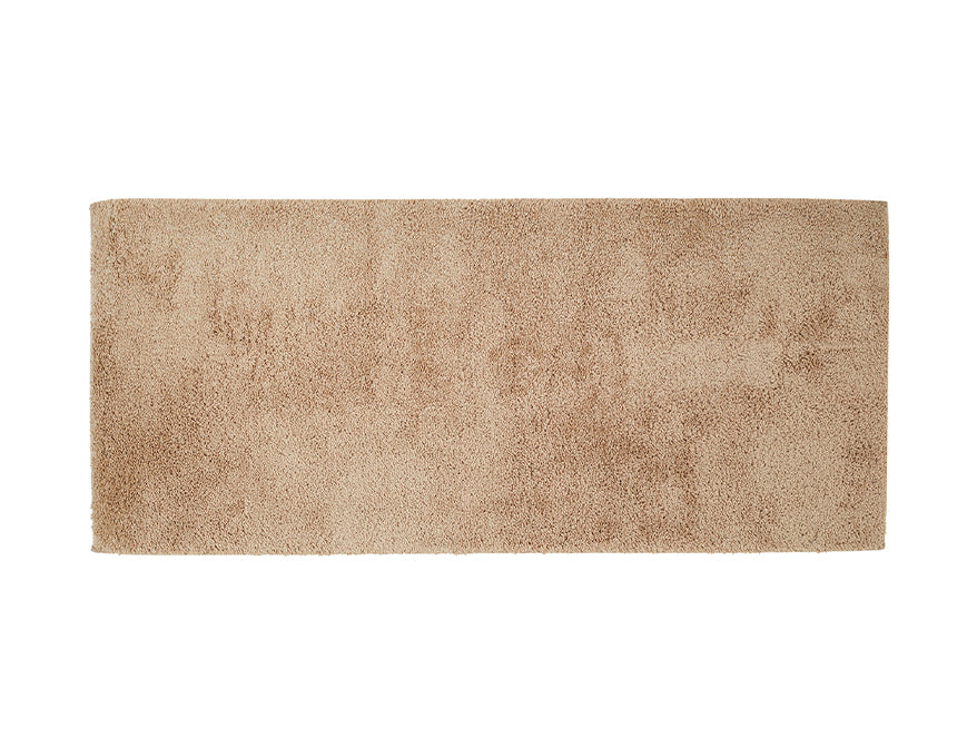 Plush Feel Tan Drylon  Runner - Luxury Cushlon By Spaces