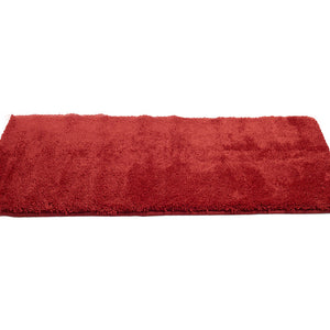 Plush Feel Red Drylon  Runner - Luxury Cushlon By Spaces