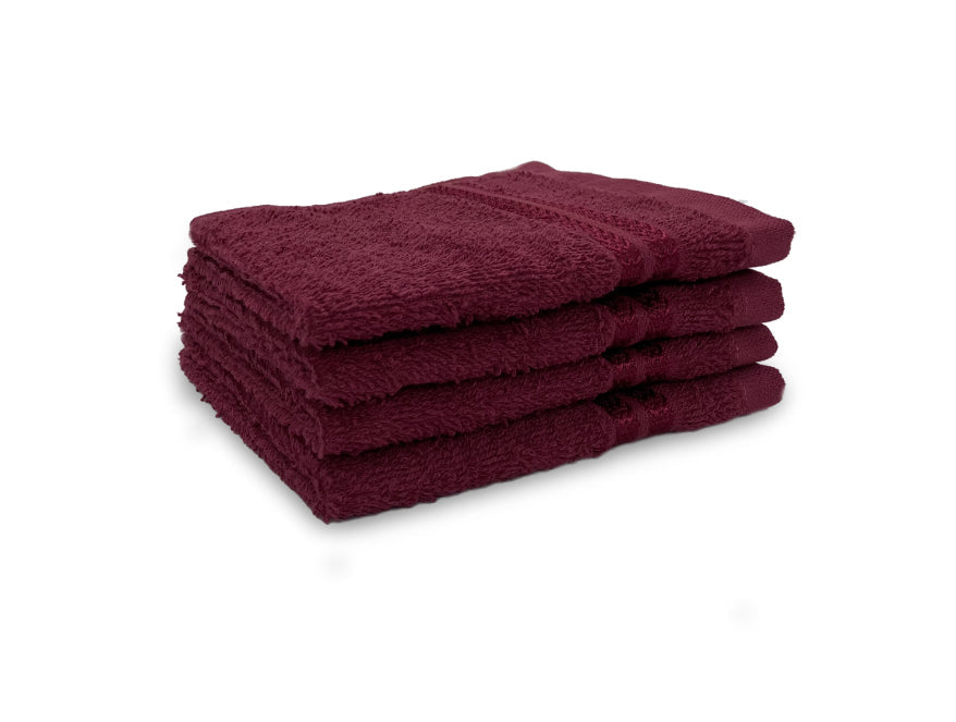 Welspun Anti Bacterial 100% Cotton Face Towel Set (4 Pcs)