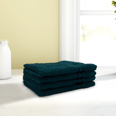 Welspun Anti Bacterial 100% Cotton Face Towel Set (4 Pcs)