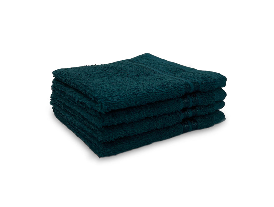 Welspun Anti Bacterial 100% Cotton Face Towel Set (4 Pcs)