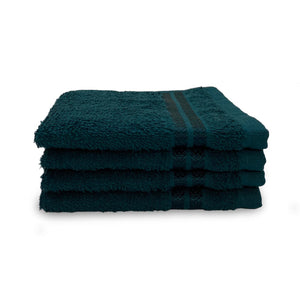 Welspun Anti Bacterial 100% Cotton Face Towel Set (4 Pcs)