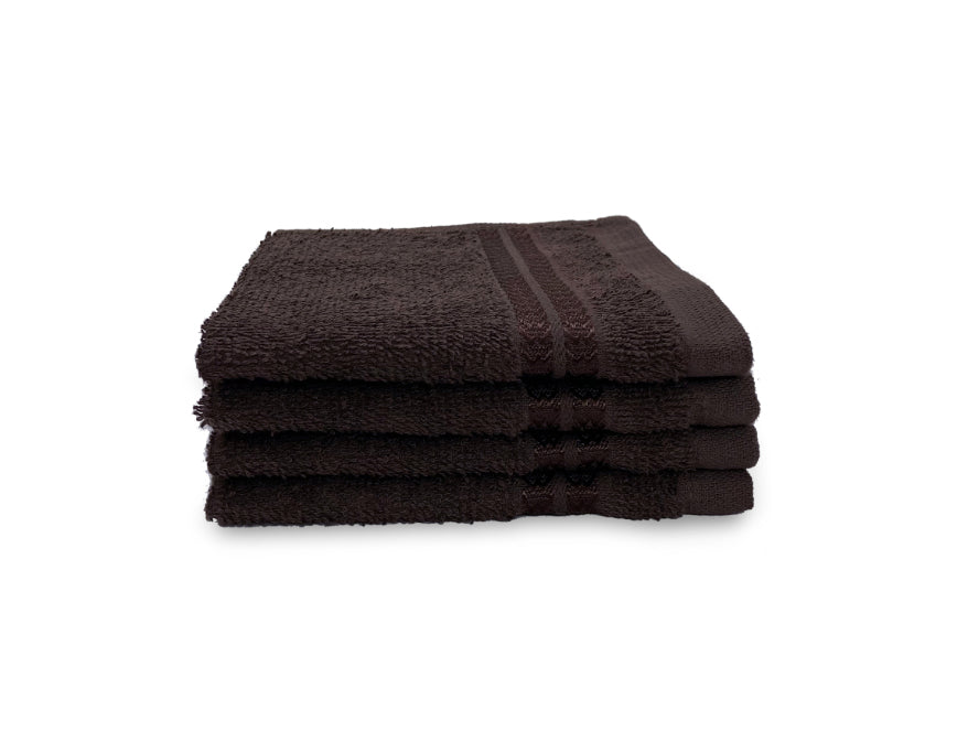 Welspun Anti Bacterial 100% Cotton Face Towel Set (4 Pcs)