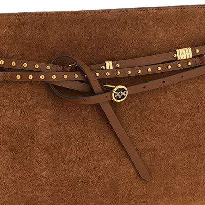 Pinko Belt Large Shoulder Bag