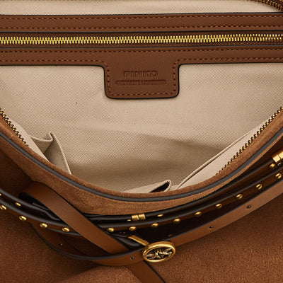 Pinko Belt Large Shoulder Bag