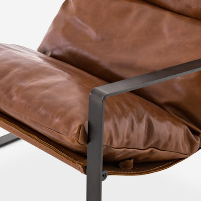 Marlyne Leather Accent Chair