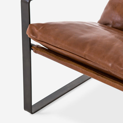 Marlyne Leather Accent Chair