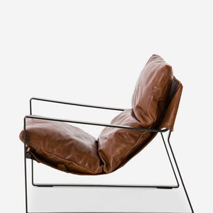 Marlyne Leather Accent Chair