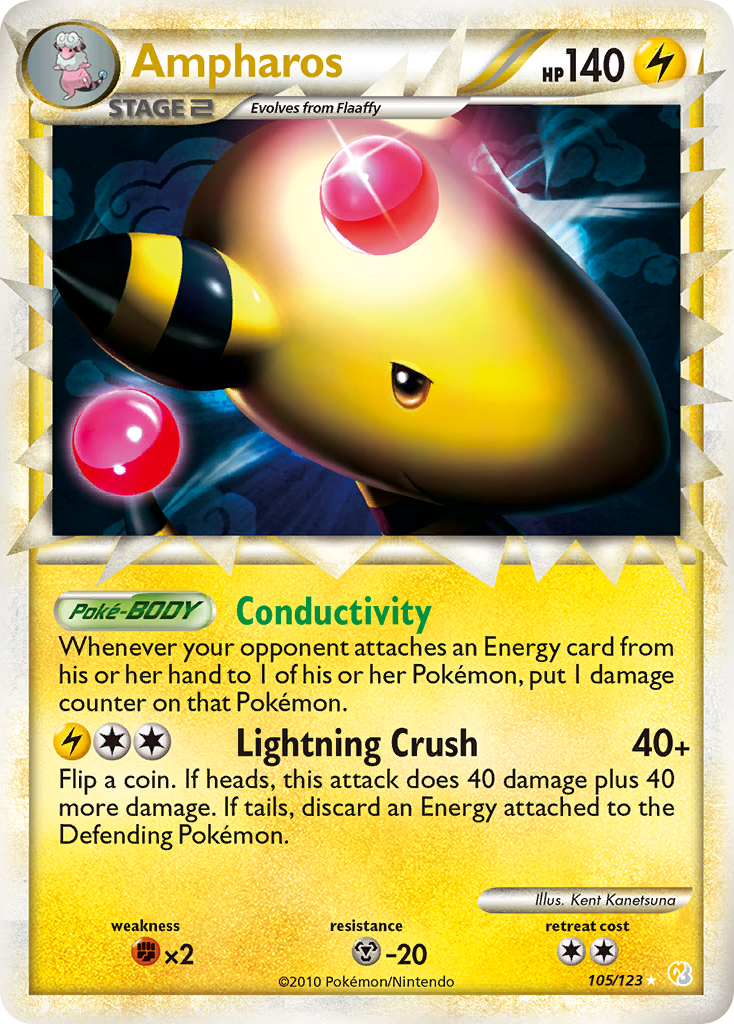 Ampharos - 105/123 - Rare Prime