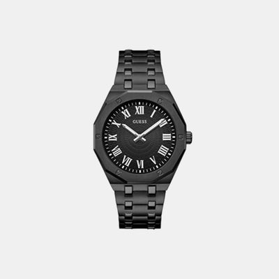 Asset Men Quartz Black Dial Analog Stainless Steel Watch GW0575G3