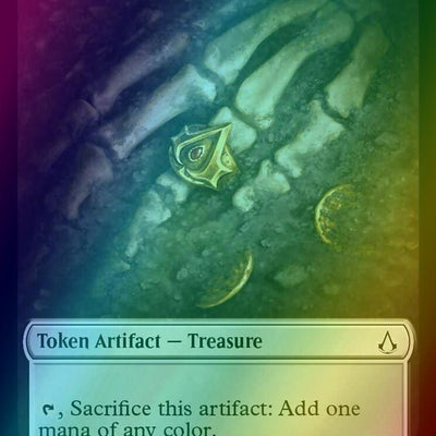 Assassin Token (04) // Treasure Token (06) [Assassin's Creed: Tokens] [Foil]