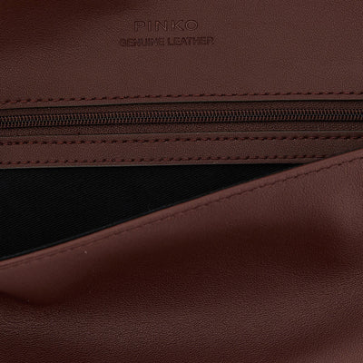 Pinko Medium Love Click Soft Horizontal Clutch Bag