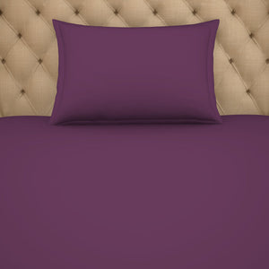 Solid Phiox - Dark Grey Cotton Rich Single Bedsheet - Restora By Welspun