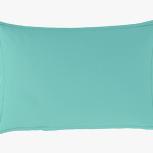 Solid Leisure Time - Light Green Cotton Rich Single Bedsheet - Restora By Welspun
