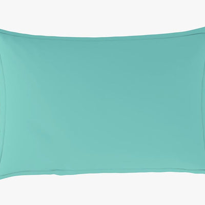 Solid Leisure Time - Light Green Cotton Rich Single Bedsheet - Restora By Welspun