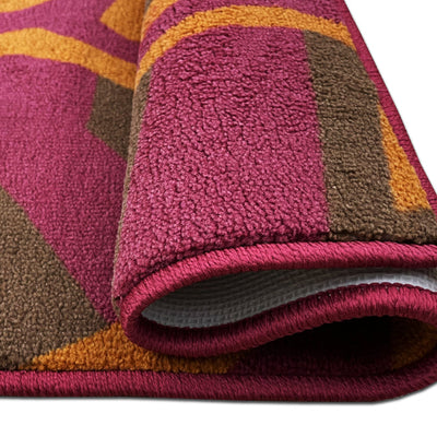 Welspun Ethan Polyester Foot Mats Small-Tortoise Shell
