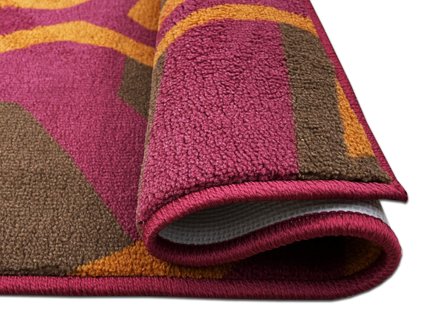Welspun Ethan Polyester Foot Mats Small-Tortoise Shell