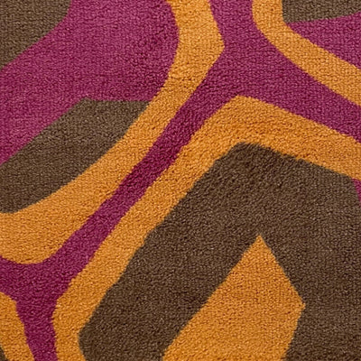 Welspun Ethan Polyester Foot Mats Small-Tortoise Shell