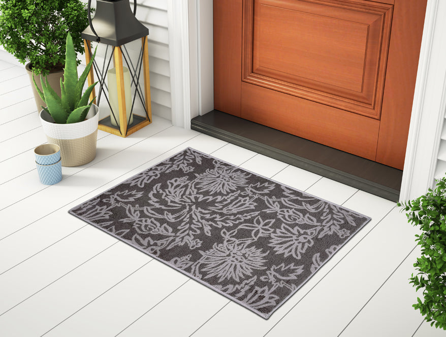 Welspun Ethan Polyester Foot Mats Small-Mole