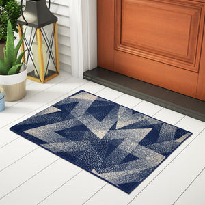 Welspun Ethan Polyester Foot Mats Large-Parisian Night