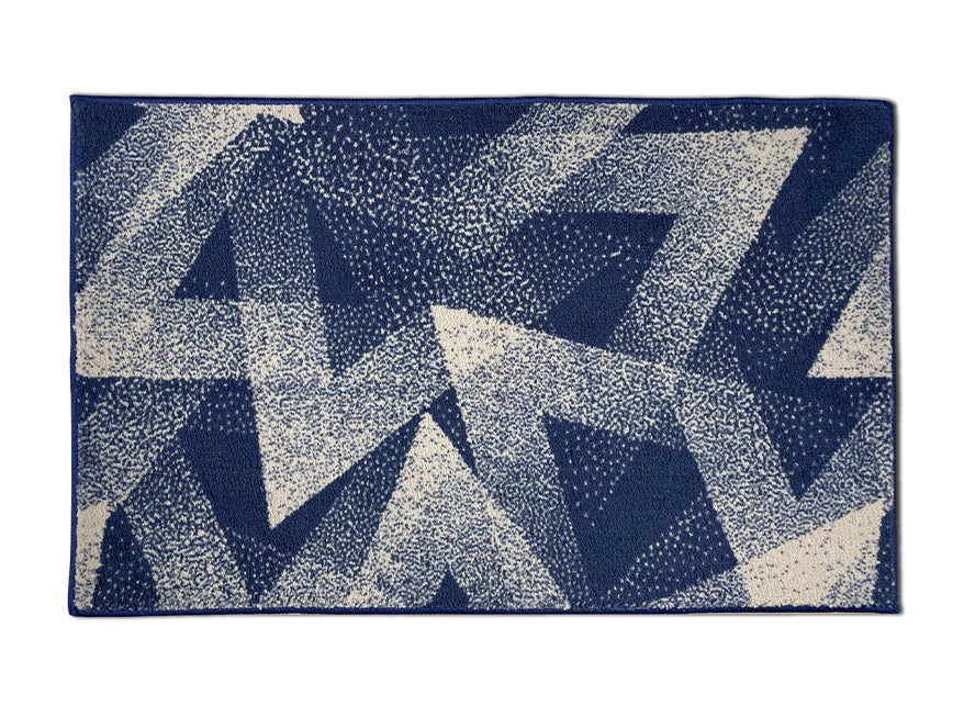 Welspun Ethan Polyester Foot Mats Large-Parisian Night