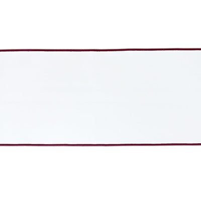 Ethan Polyester Runner - Dark Red