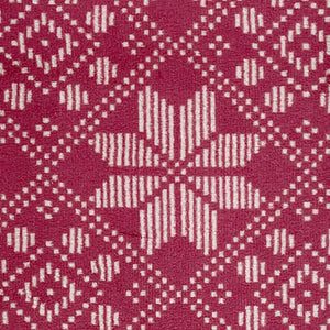 Ethan Polyester Runner - Dark Red