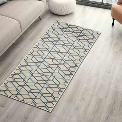 Ethan Polyester Runner-Feather Grey