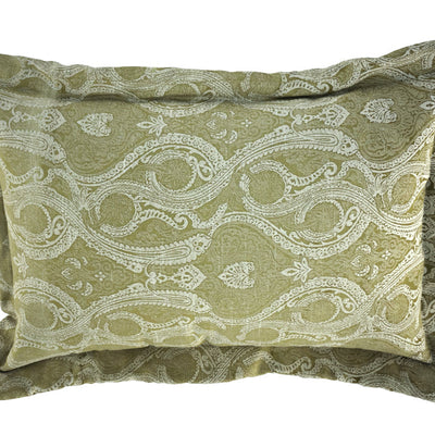 Floral Angora - Beige 100% Cotton Shell Bed In A Bag - Toujours By Spaces