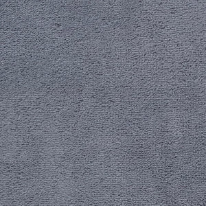 Anti Skid Gunmental Grey Drylon Small Bath Mat - Raang By Welspun