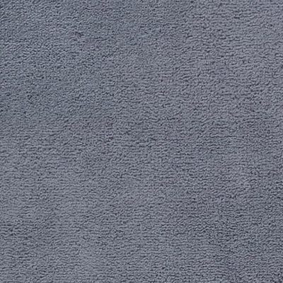 Anti Skid Gunmental Grey Drylon Small Bath Mat - Raang By Welspun