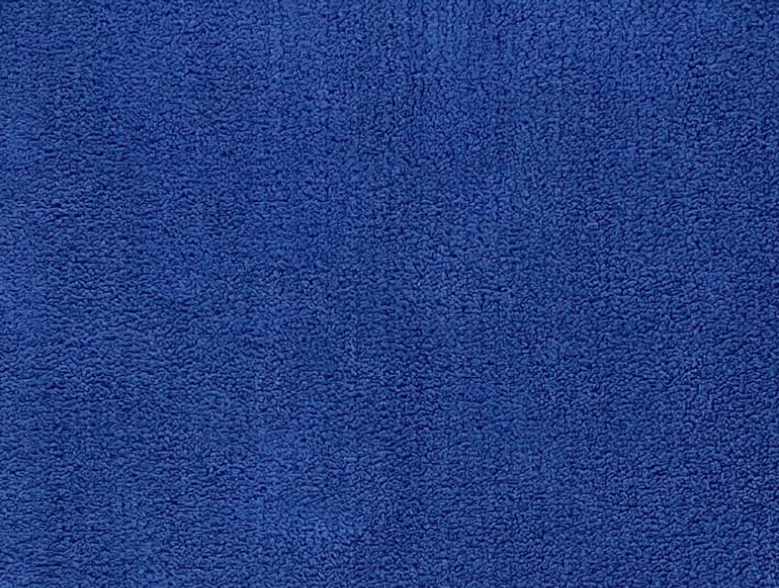 Anti Skid Navy Blue Drylon Large Bath Mat - Raang By Welspun