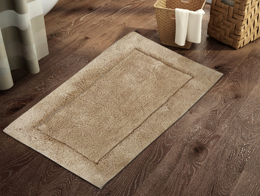 Dries You Quicker Champgne Gld Hygro Cotton Large Bath Mat - Hygro By Spaces