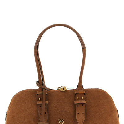 Pinko Bowling Baguette Large Shoulder Bag