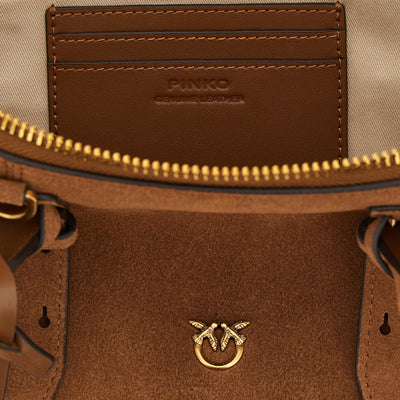 Pinko Bowling Baguette Large Shoulder Bag