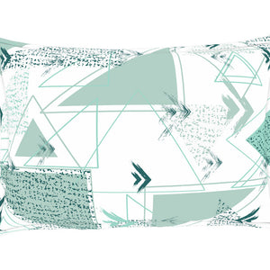 Geometric Tibetan Stone Geometric King Size Bedsheet - Anti Bacterial By Welspun