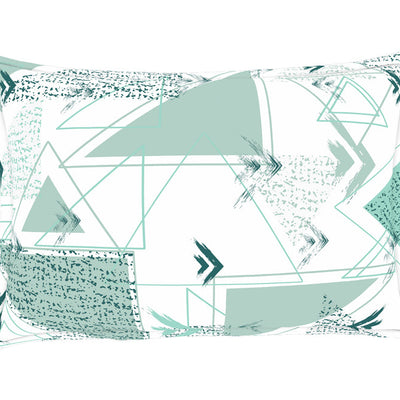 Geometric Tibetan Stone Geometric King Size Bedsheet - Anti Bacterial By Welspun