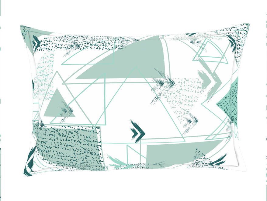 Geometric Tibetan Stone Geometric King Size Bedsheet - Anti Bacterial By Welspun