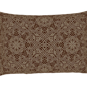 Floral Sea Green - Green 100% Cotton King Fitted Sheet - Atrium Plus Ecom By Spaces