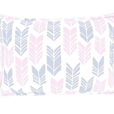 Geometric Pink 100% Cotton King Fitted Sheet - Atrium Plus Ecom By Spaces