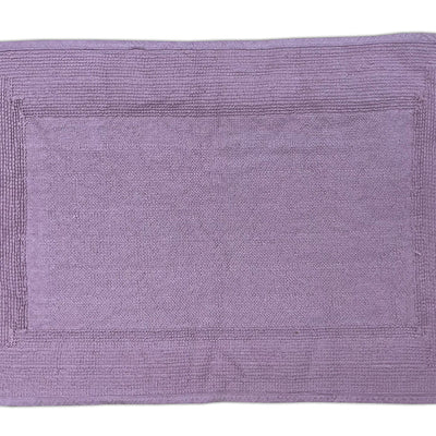 Dries You Quicker Lilac Hygro Cotton Large Bath Mat - Hygro By Spaces
