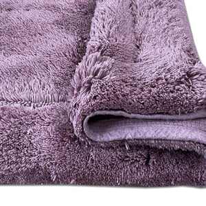 Dries You Quicker Lilac Hygro Cotton Large Bath Mat - Hygro By Spaces