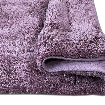 Dries You Quicker Lilac Hygro Cotton Large Bath Mat - Hygro By Spaces