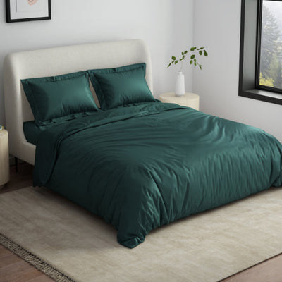 Solid Dark Teal Solid Fleece Blanket - Cushlon By Spaces