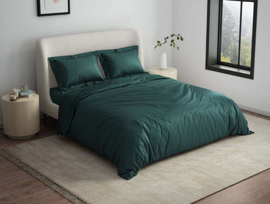 Solid Dark Teal Solid Fleece Blanket - Cushlon By Spaces